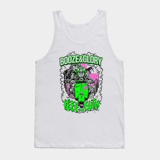 Keep the Faith - booze and glory Tank Top